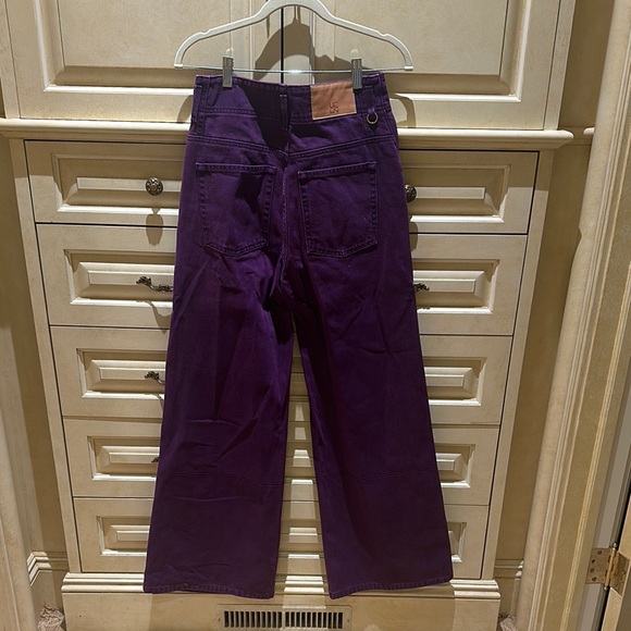 Gently Worn Purple Ulla Johnson Jwans 28 - Picture 4 of 5